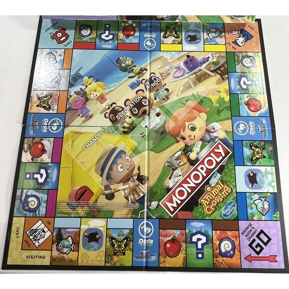 Monopoly Animal Crossing: New Horizons Edition Board Game Hasbro Gaming Complete - Picture 4 of 14